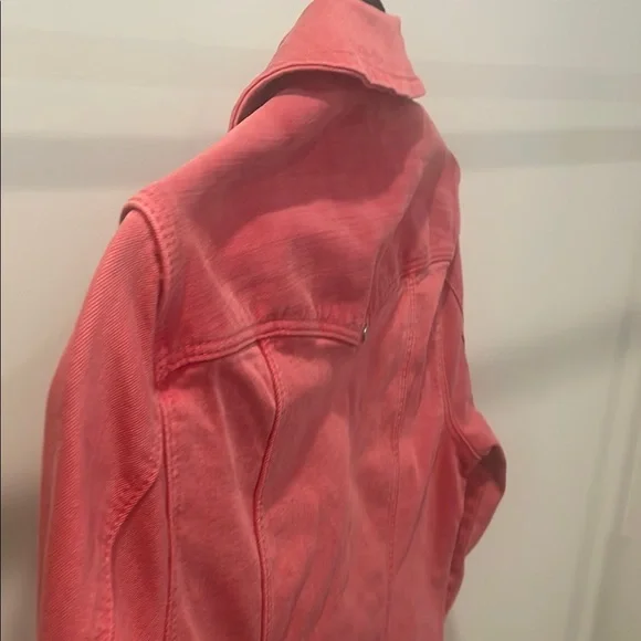 Liverpool Rosebud Coral Jean Jacket Classic Denim Style NWT - Picture 13 of 16